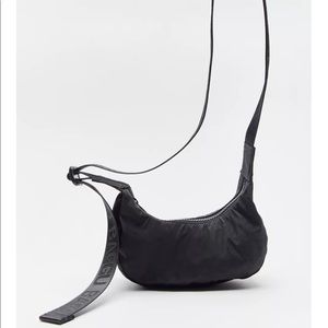 Baggu Black Mini Crescent Bag